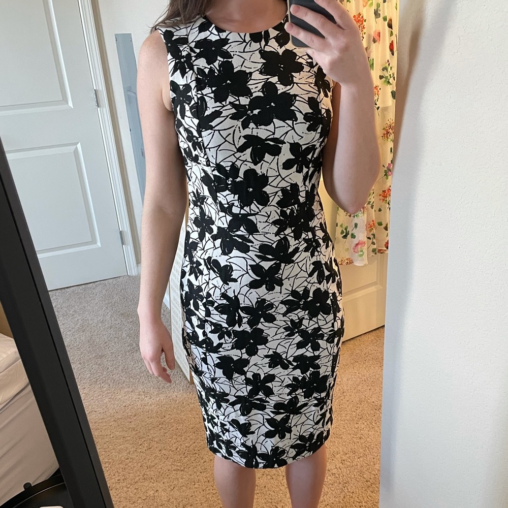 Floral Calvin Klein Dress